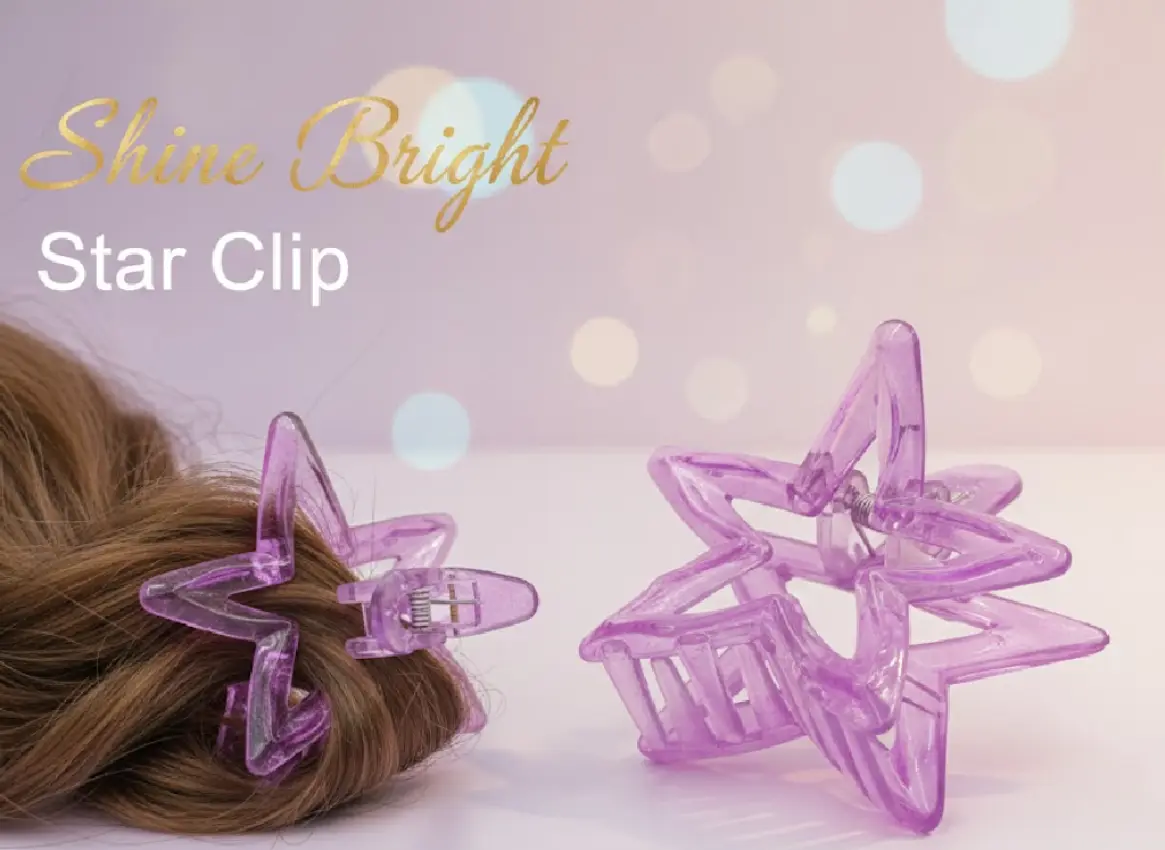 Star Shaped Hair Clip