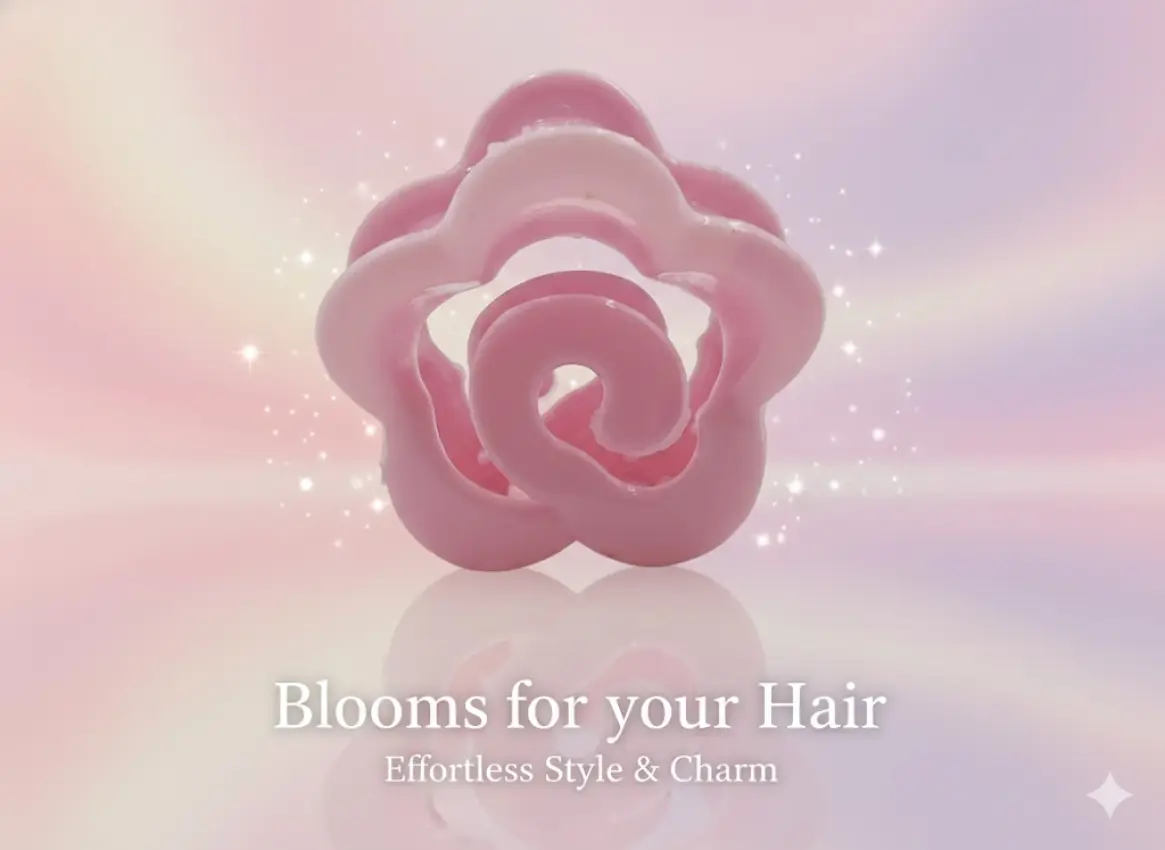 Flower Hair Clip