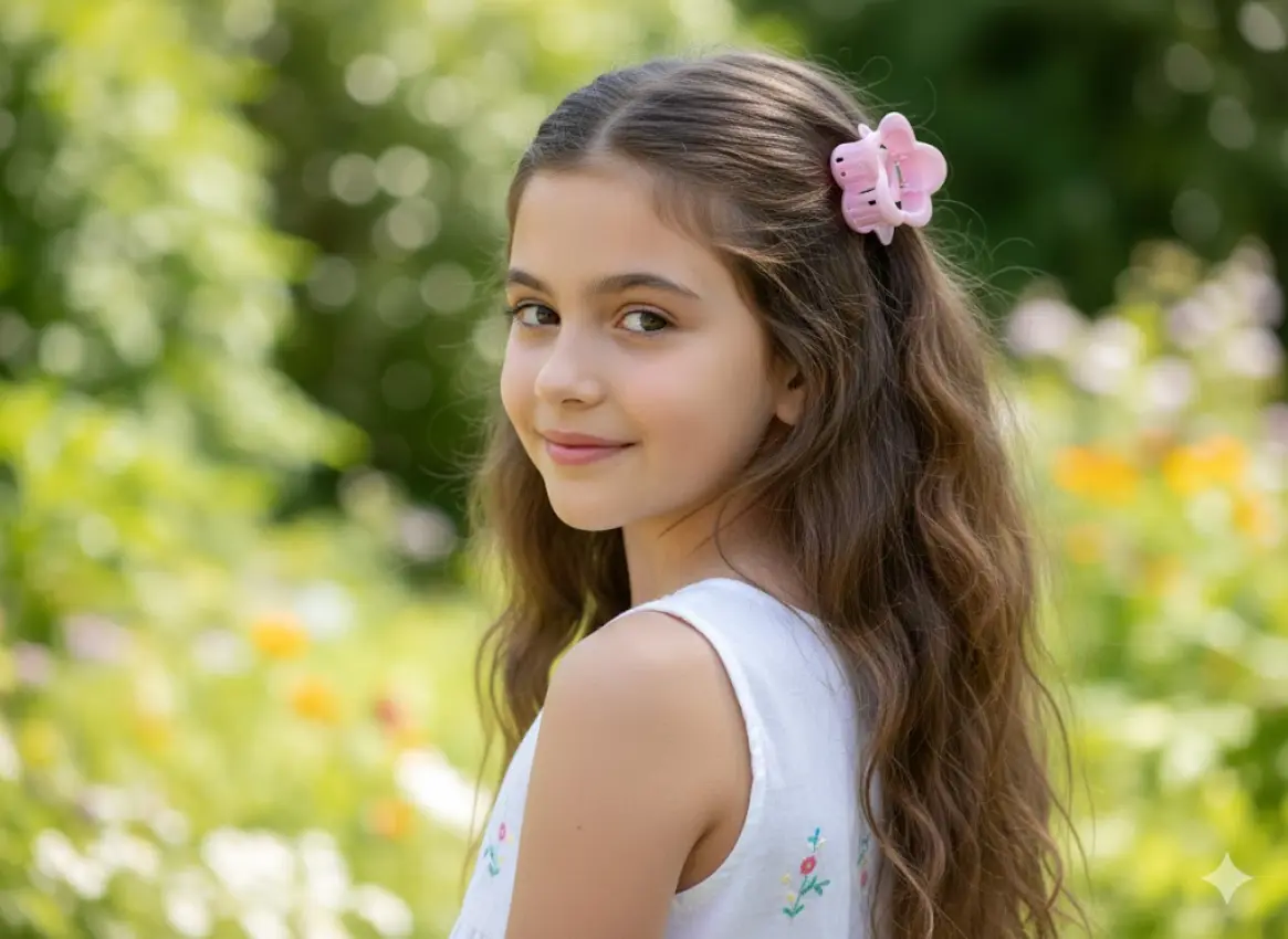 Flower Hair Clip