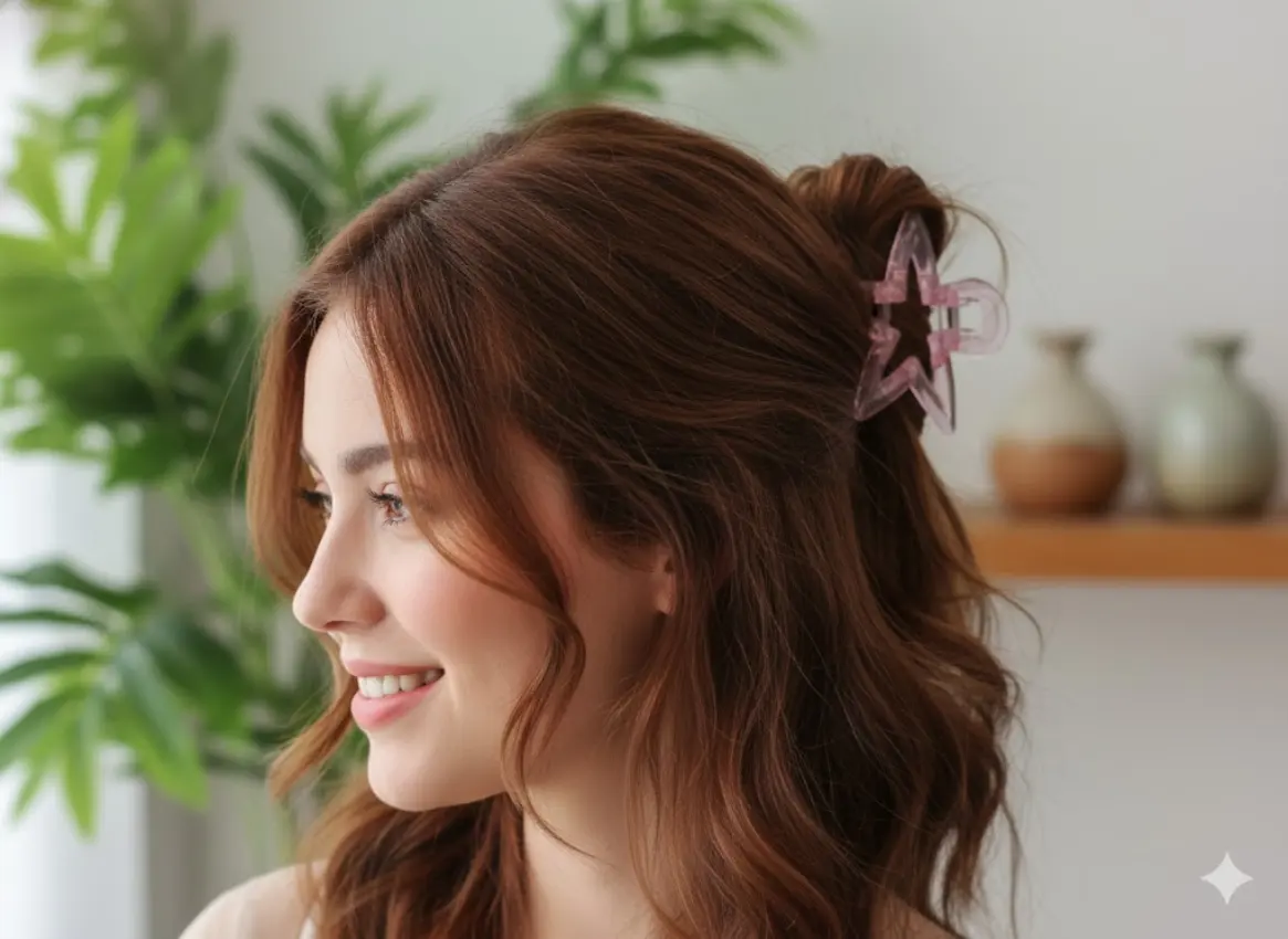 Star-Shaped Hair Claw