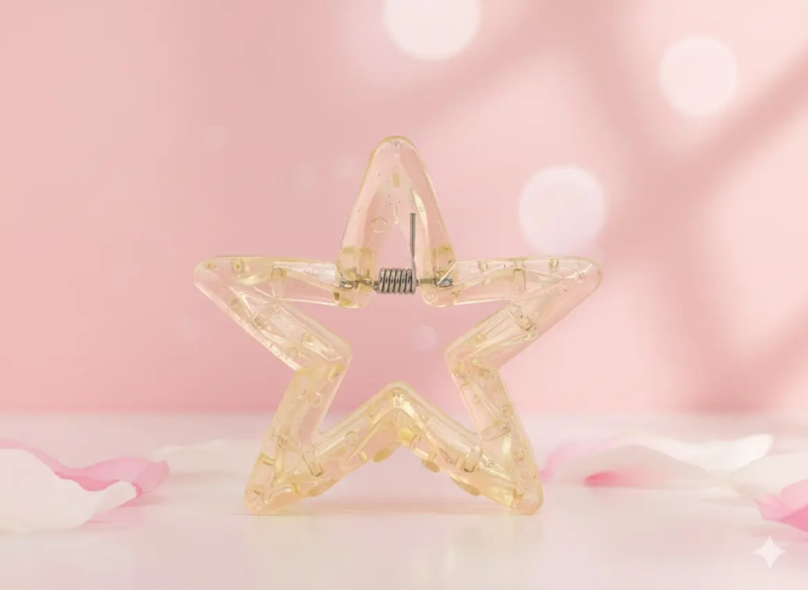 Star-Shaped Hair Clip