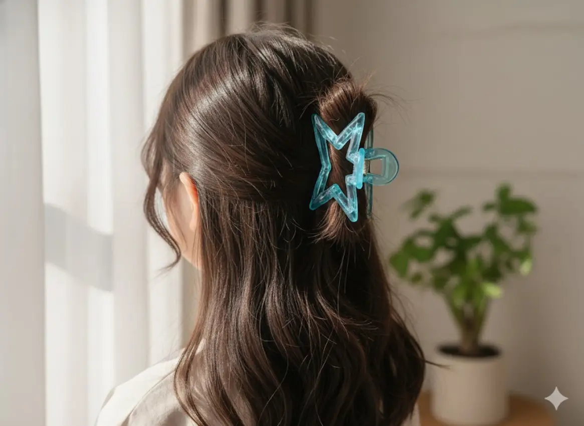 Star Shaped Hair Clip