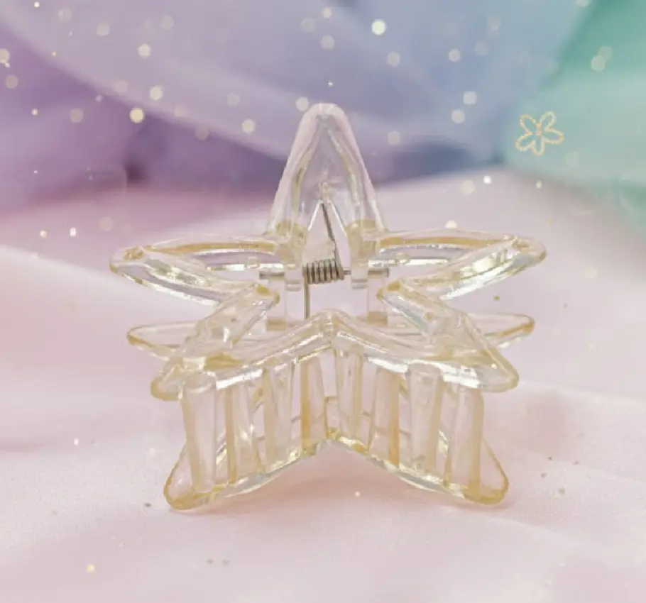Star-Shaped Hair Clip