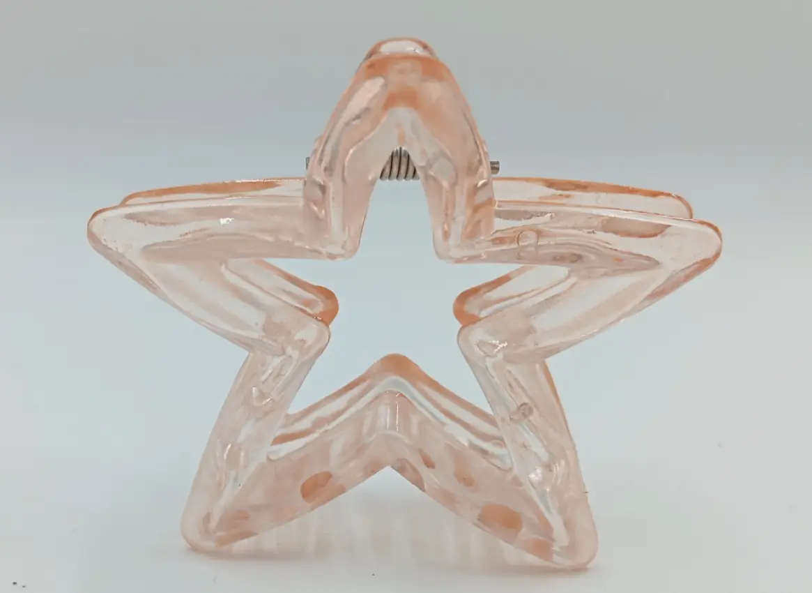 Star-Shaped Hair Claw Clip
