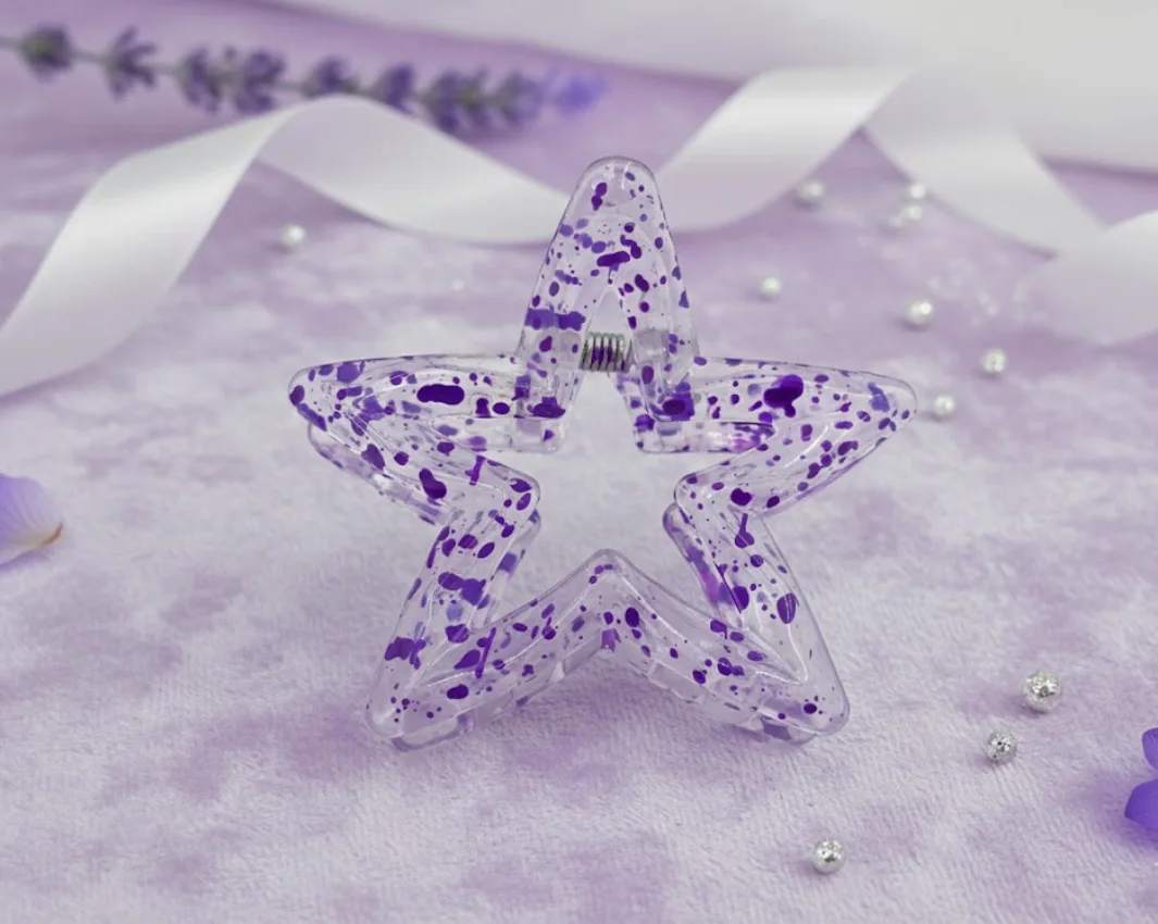 Star-Shaped Hair Clip