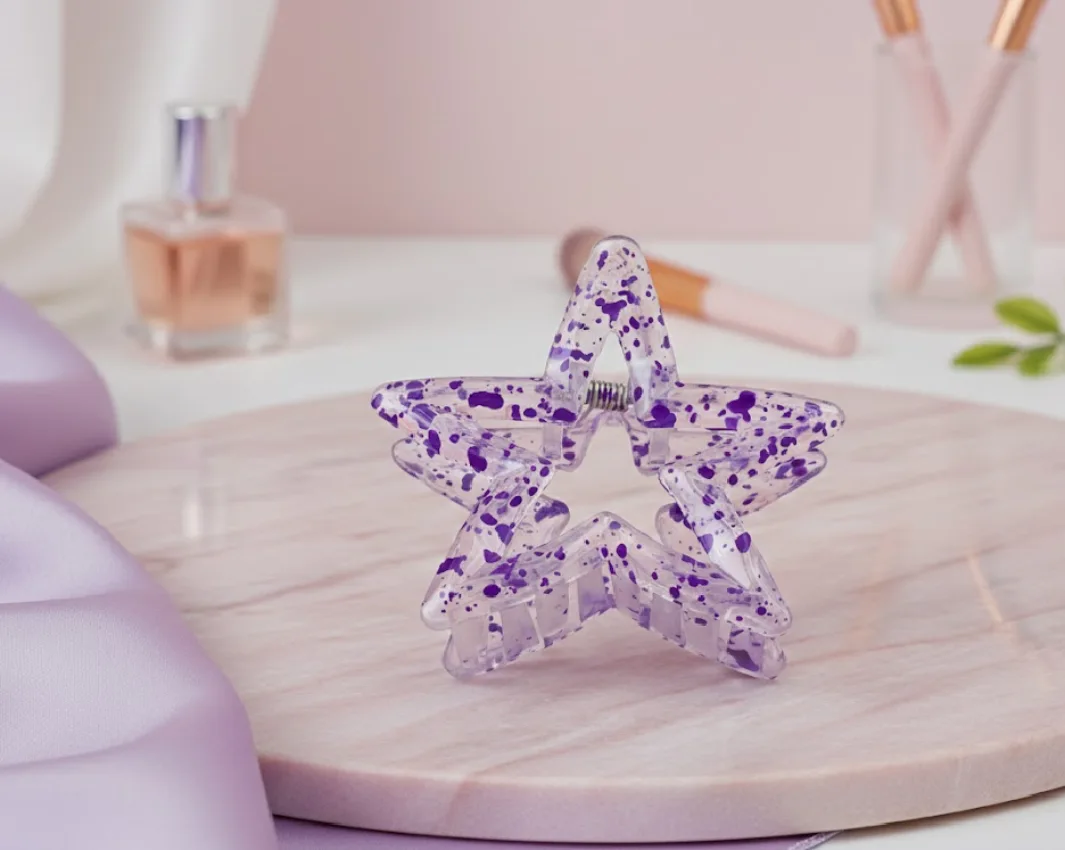 Star-Shaped Hair Clip