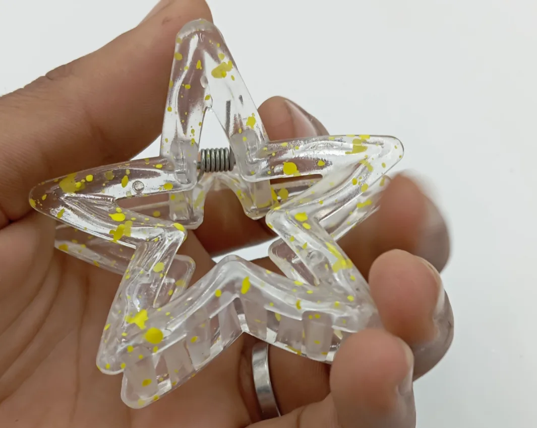 Star-Shaped Hair Clip