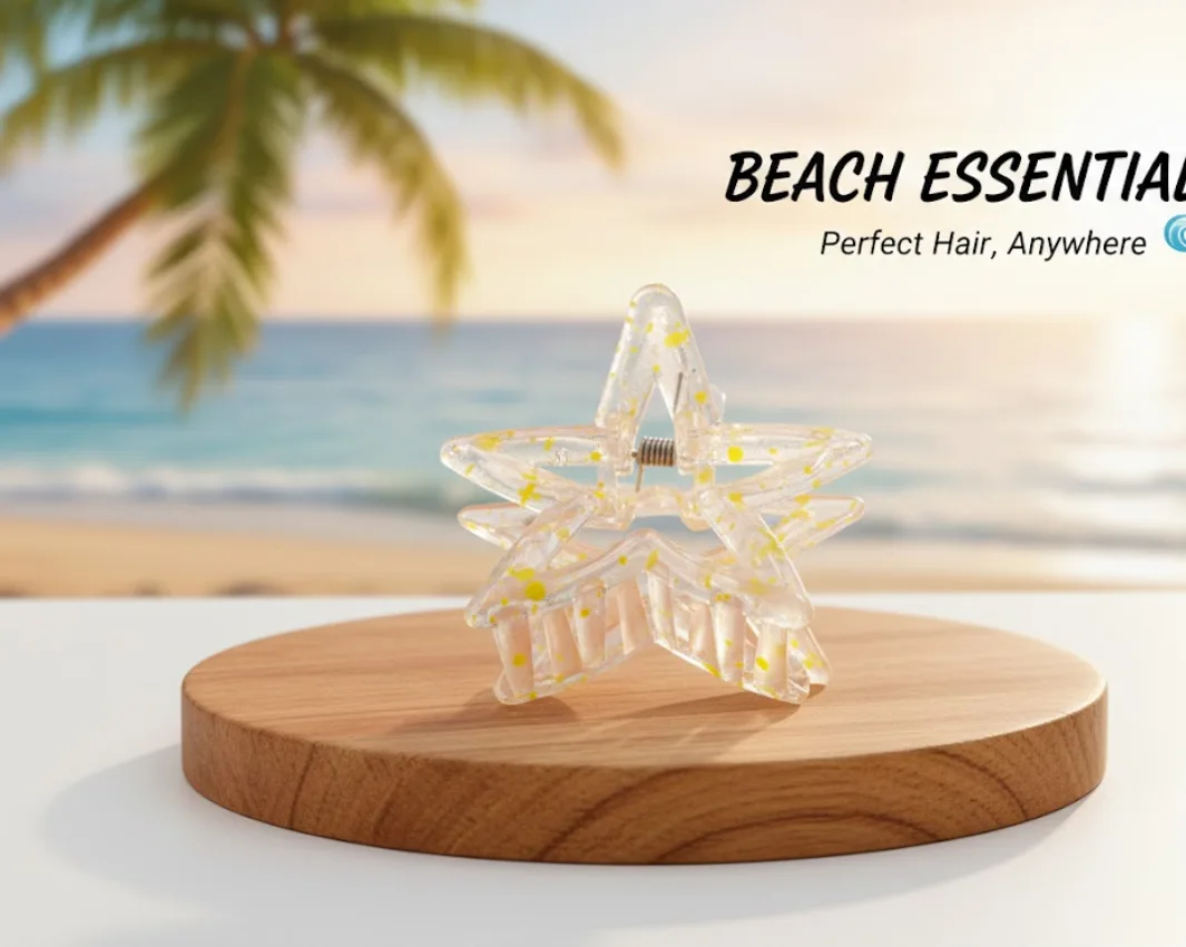 Star-Shaped Hair Clip