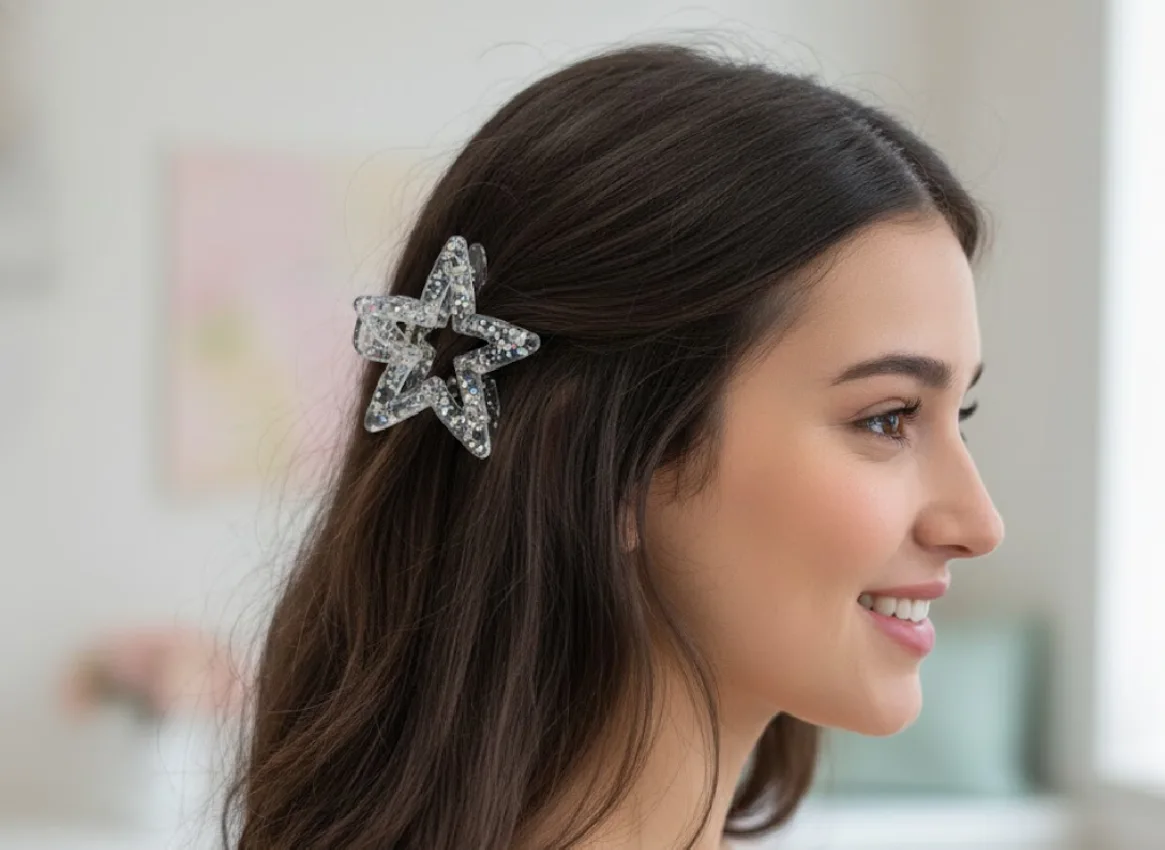 Star Shaped Hair Clip