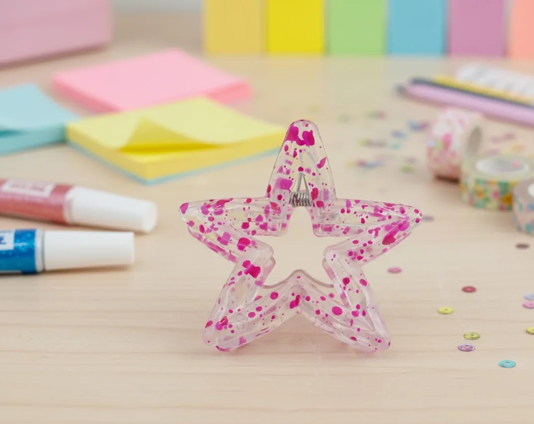 Star-Shaped Hair Clip