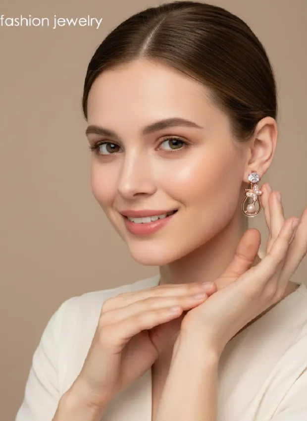 Butterfly Pearl Drop Earrings