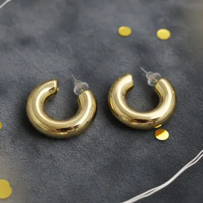 Gold Hoop Earrings