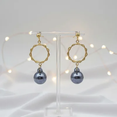Samruddhi Fashion Geometric Drop Earrings