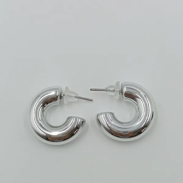 Chunky Hoop Earrings