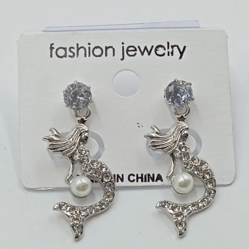 Mermaid Pearl Drop Earrings