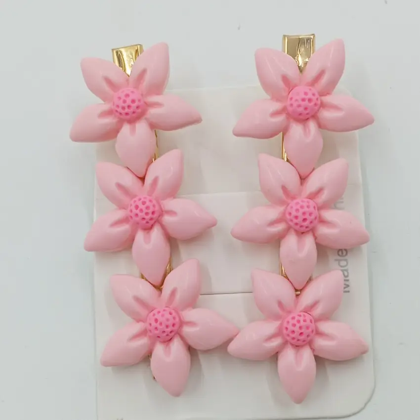 Floral Hair Clips