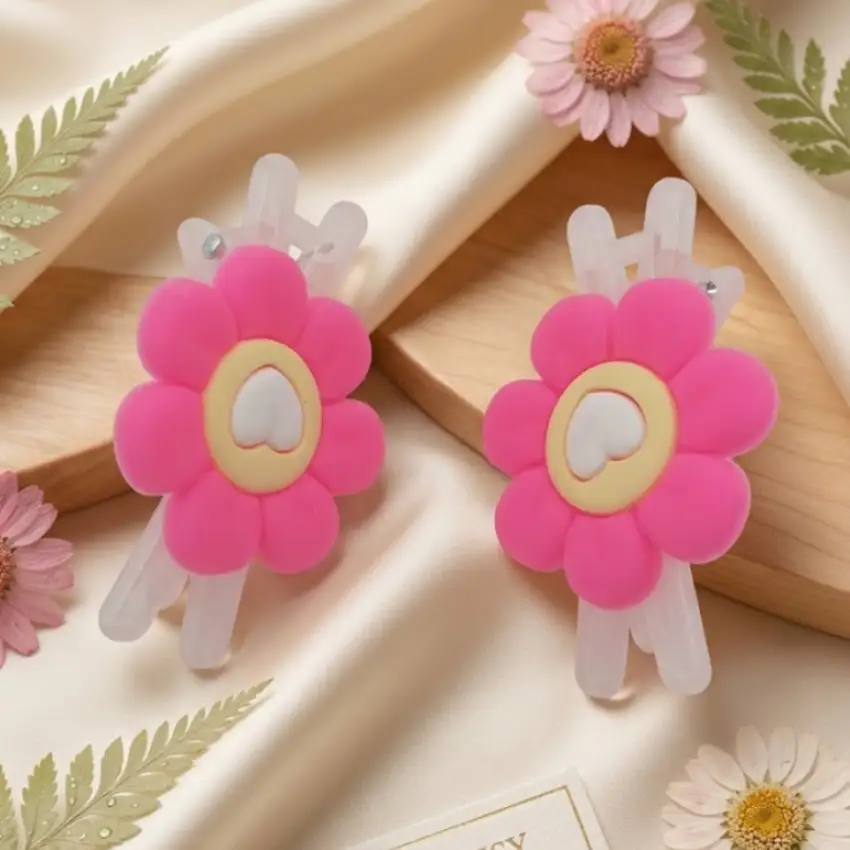 Flower Hair Clips
