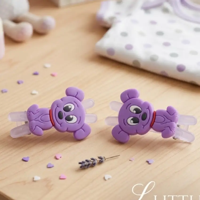 Cartoon Dog Hair Clips