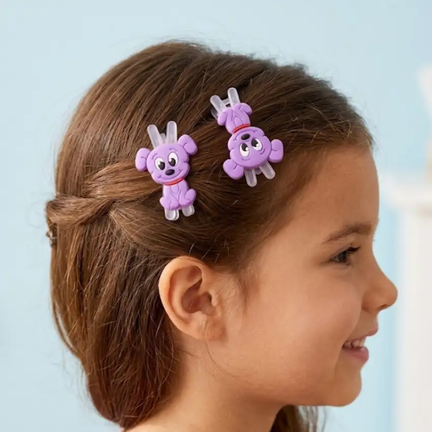 Cartoon Dog Hair Clips