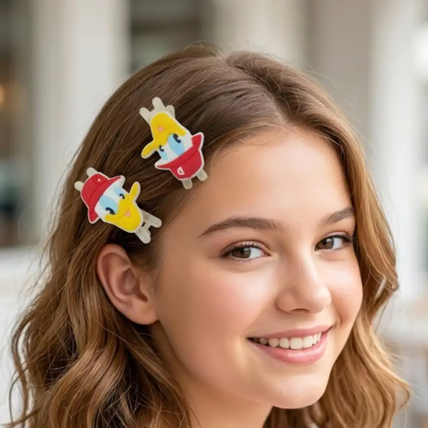 Cartoon Character Hair Clips
