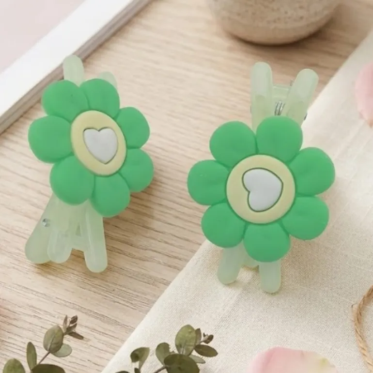 Flower Hair Clips