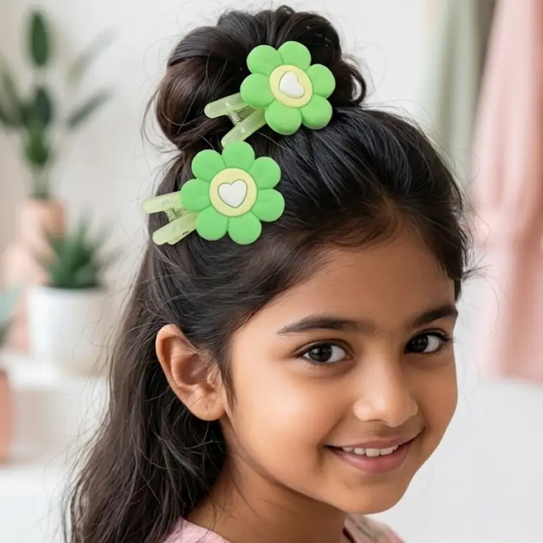 Flower Hair Clips