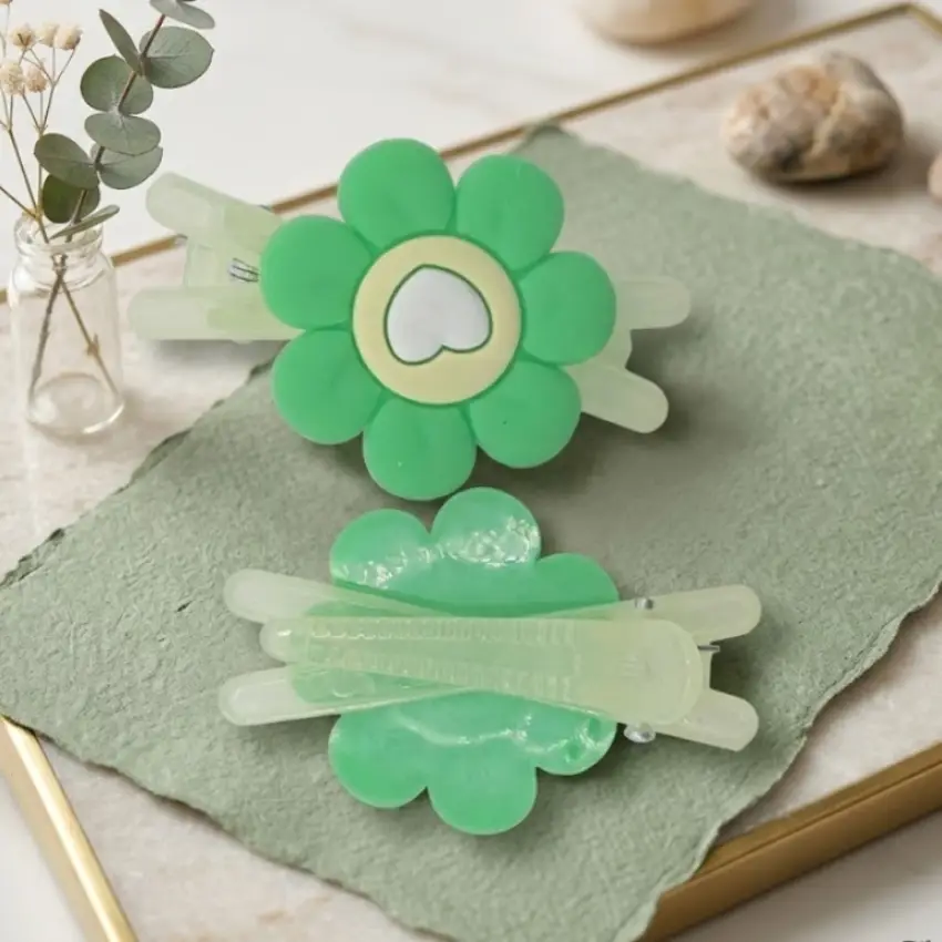 Flower Hair Clips