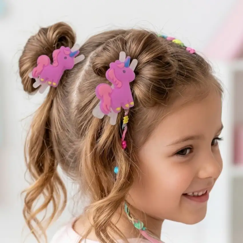 Unicorn Hair Clips