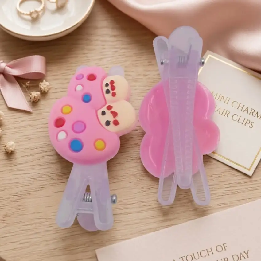 Cute Mushroom Hair Clips