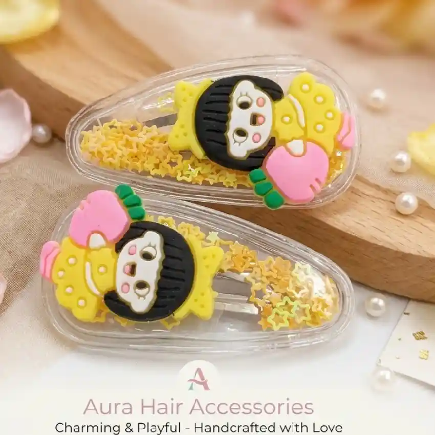 Cartoon Character Hair Clips