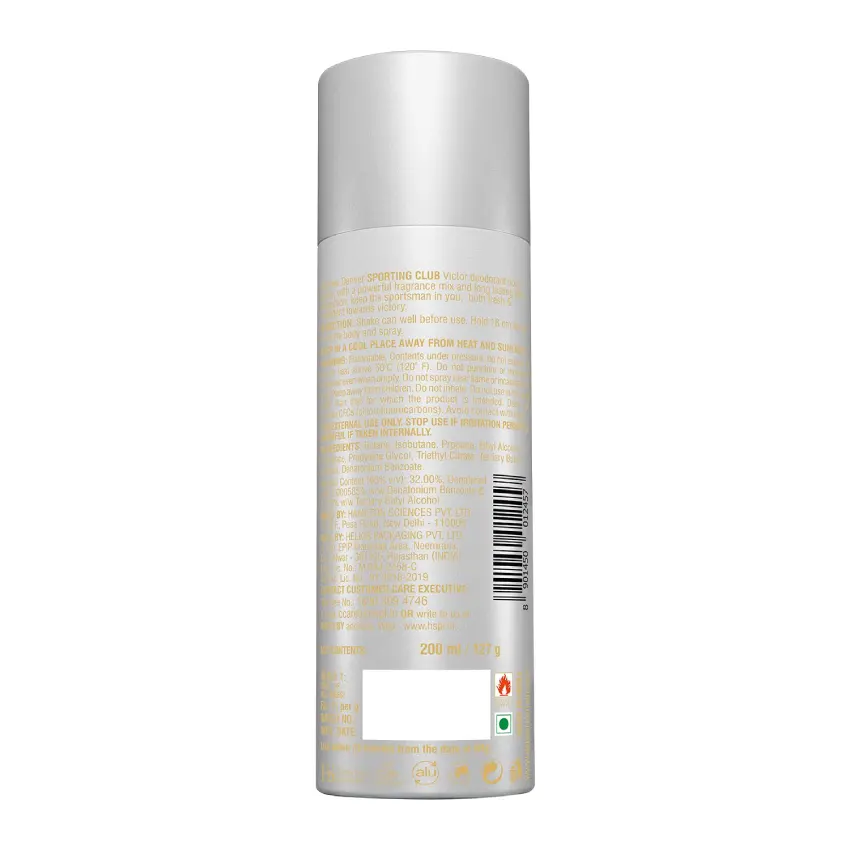 Denver Sporting Club Victor Deodorant Body Spray