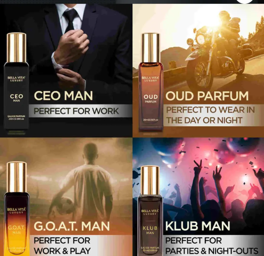 Bellavita Perfume Gift Set for Men