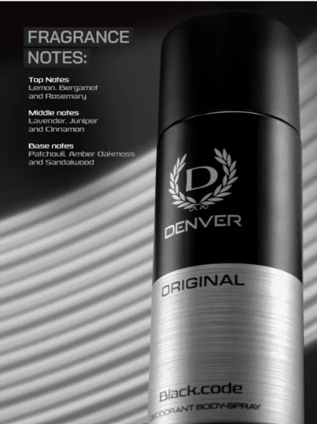 DENVER Deodorant Body Spray