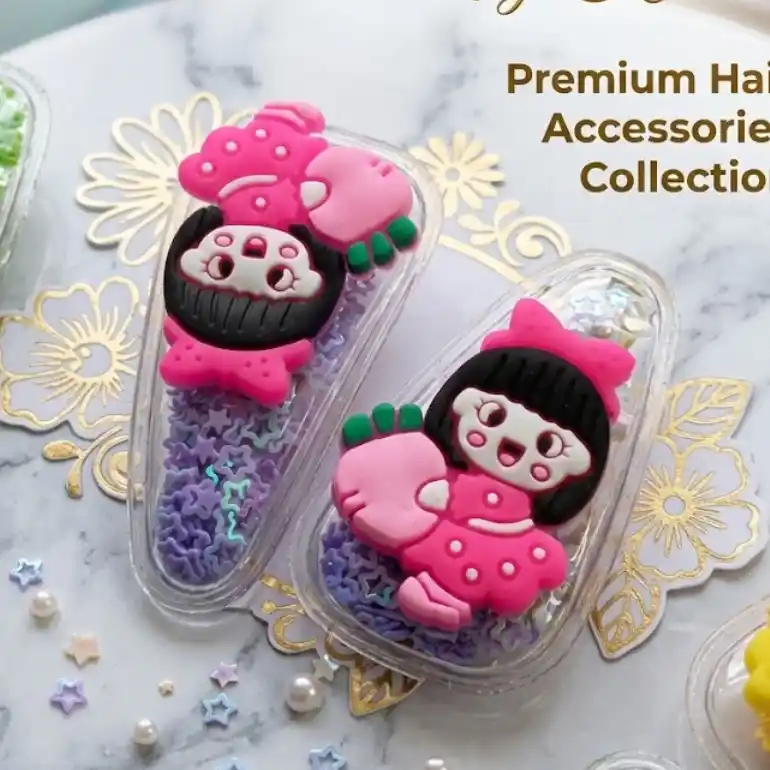 Cartoon Character Hair Clips