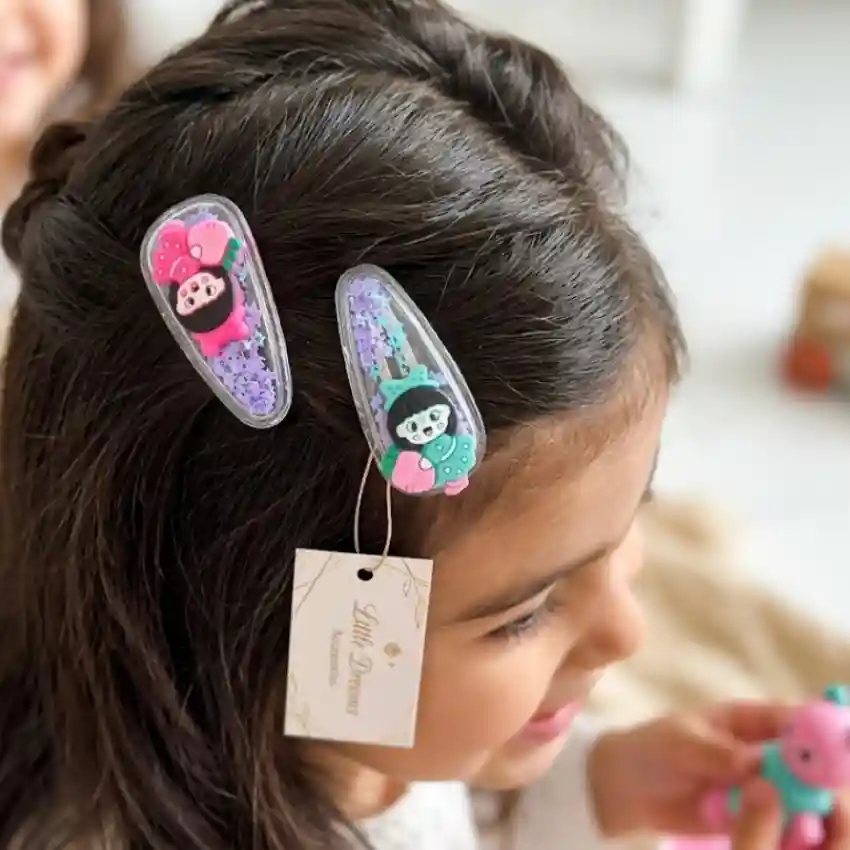 Cartoon Character Hair Clips