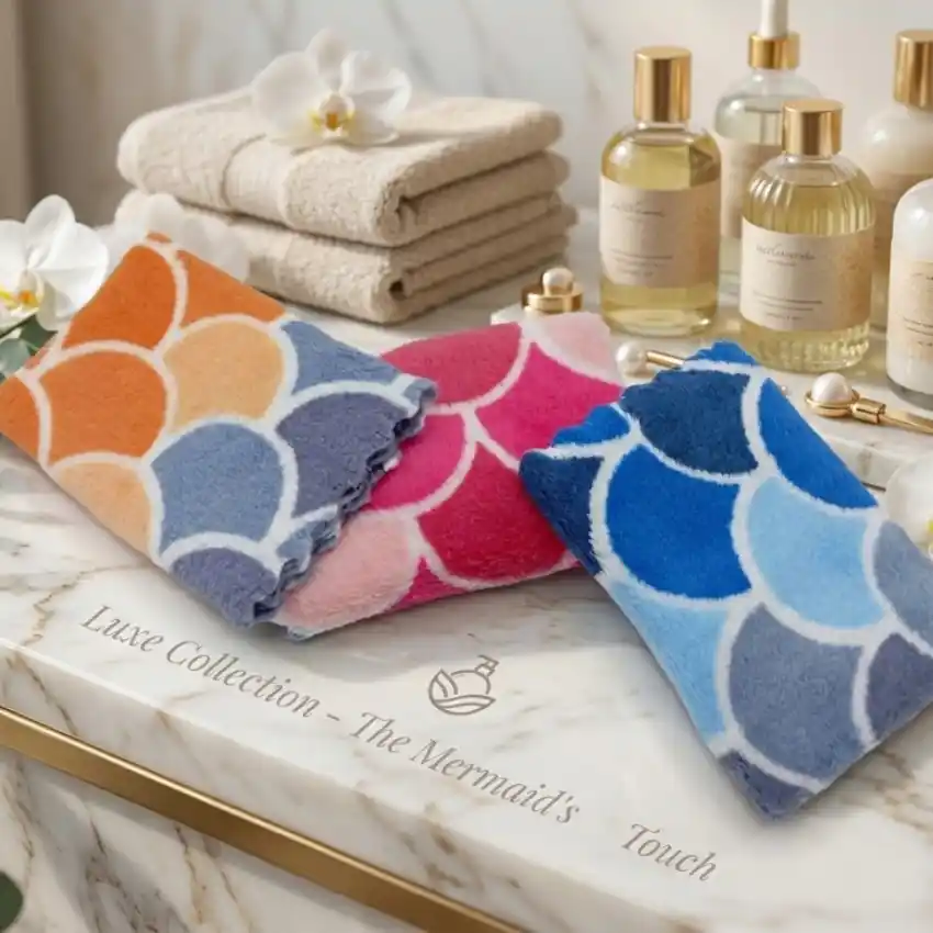 Colorful Patterned Hand Towels