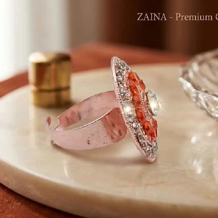 Crystal Studded Ring