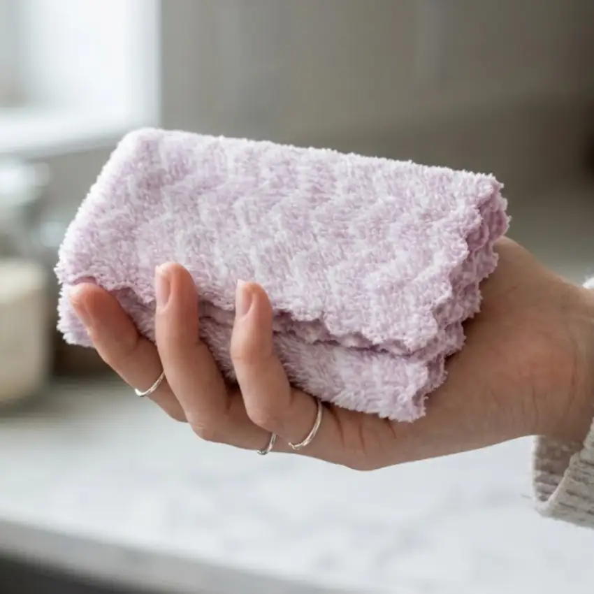 Patterned Washcloth Set