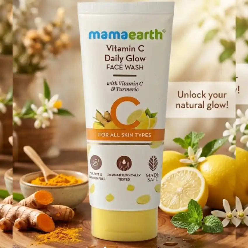 Mamaearth Vitamin C Daily Glow Face Wash