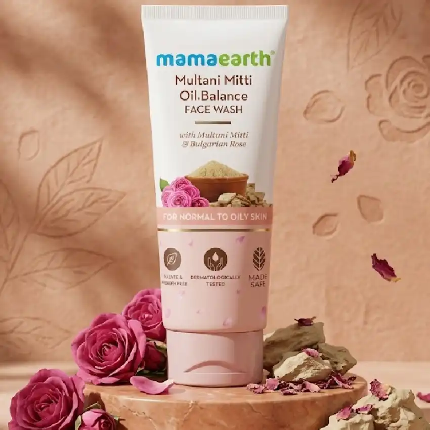 Mamaearth Multani Mitti Oil Balance Face Wash