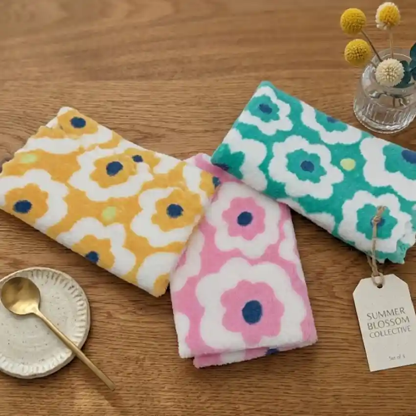 Floral Patterned Hand  Handkerchief | Hanky For Women 