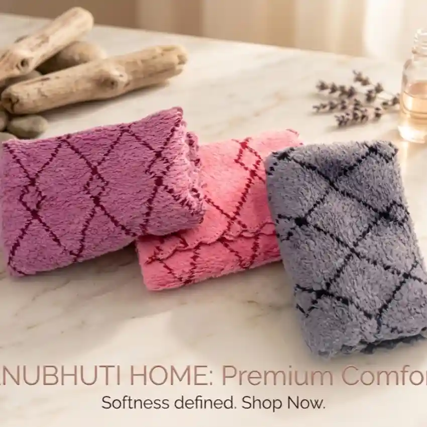 Patterned Plush hanky