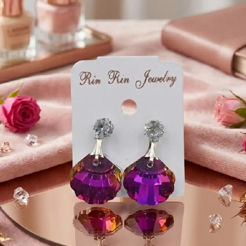 Crystal Drop Earrings