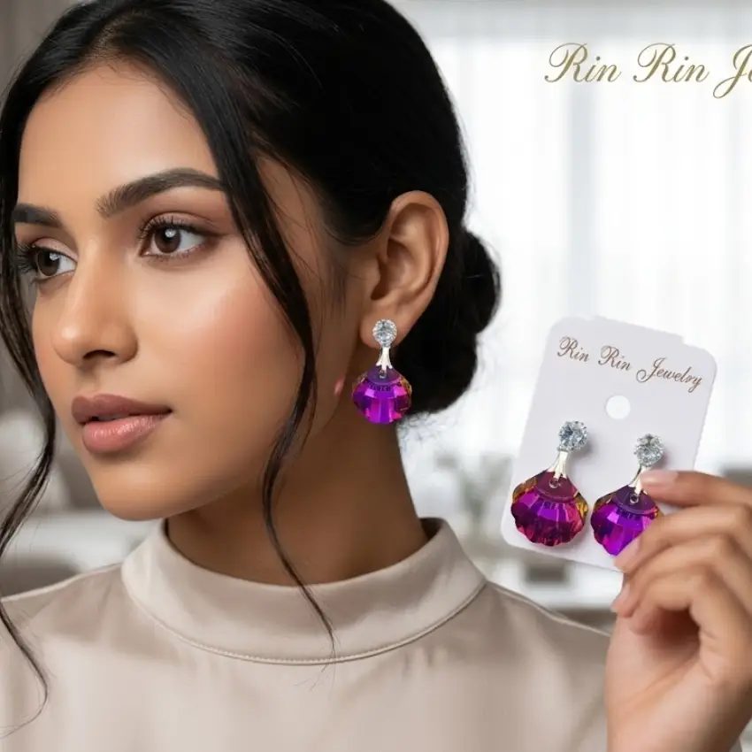 Crystal Drop Earrings