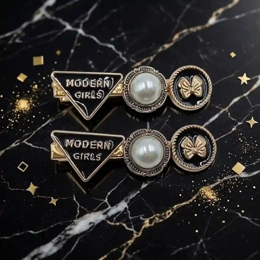 Modern Girls Hair Clips