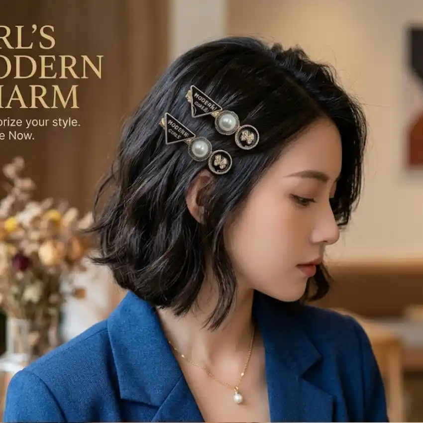 Modern Girls Hair Clips