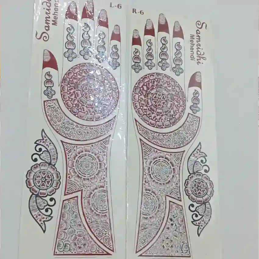 Samidhi Mehendi Stencil