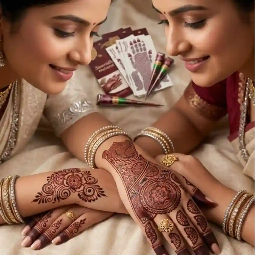 Samidhi Mehendi Sticker