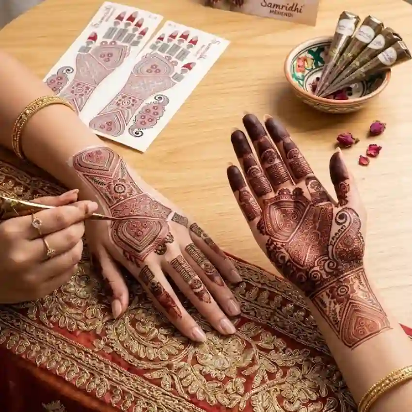 Samridhi Mehendi Sticker