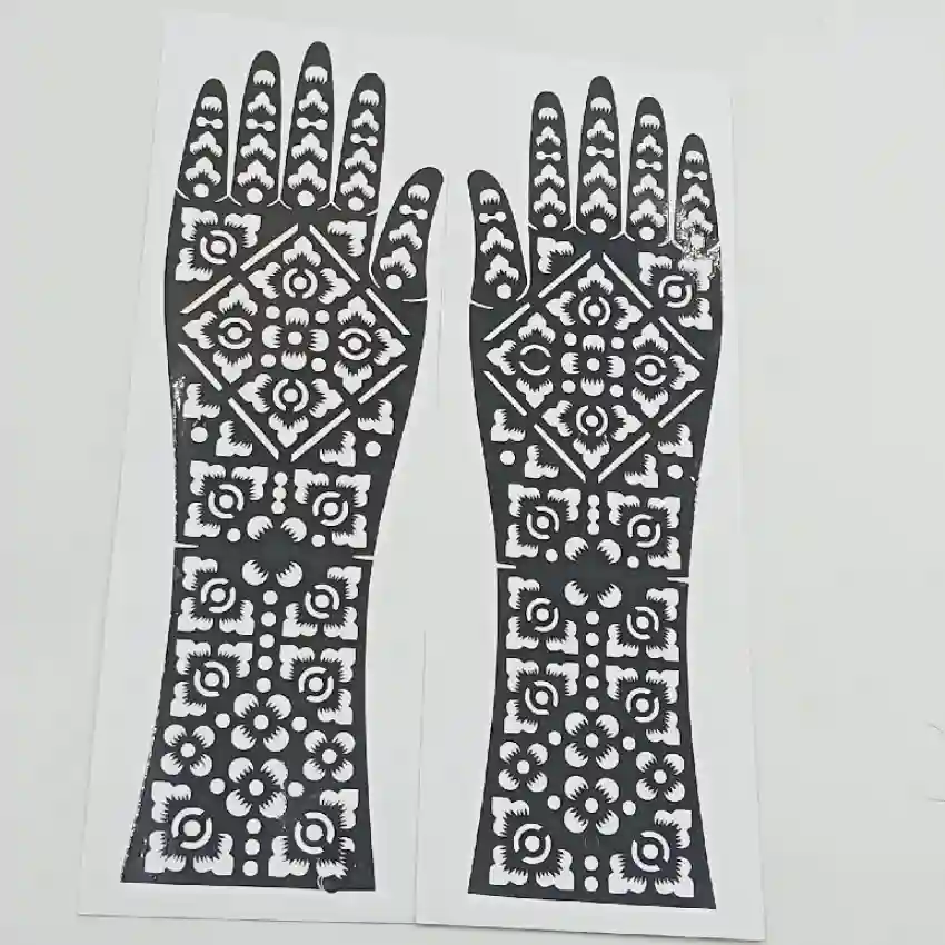 Henna Tattoo Stencil